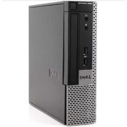 DELL PC OPTIPLEX 9020 USFF INTEL CORE I7-4790S 4GB 500GB WINDOWS COA - NO BOX - RICONDIZIONATO - GAR. 6 MESI