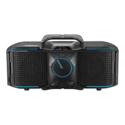 MEDIACOM M-PS60 MUSICBOX PARTY ALTOPARLANTE BOOMBOX 20W LED BLUETOOTH NERO