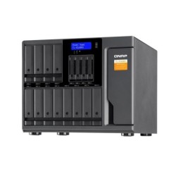 QNAP TL-D1600S UNITA` DI ESPANSIONE 16 BAY HDD/SSD 2.5/3.5 HOT SWAP CON SCHEDA QXP PCIE BLACK