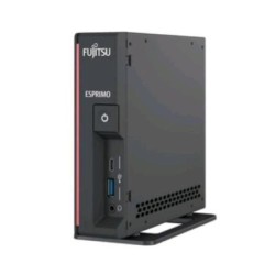 FUJITSU ESPRIMO 4C MINI PC I3-10105 3.7GHZ RAM 8GB-SSD 256GB NVME-WI-FI 6-WIN 10 PROF BLACK (VFY:G511EPC30MIT)