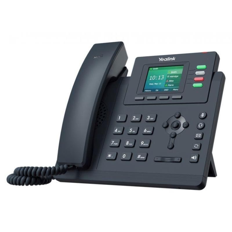 YEALINK TELEFONIA SIP-T33G TELEFONO IP GRIGIO 4 LINEE LED