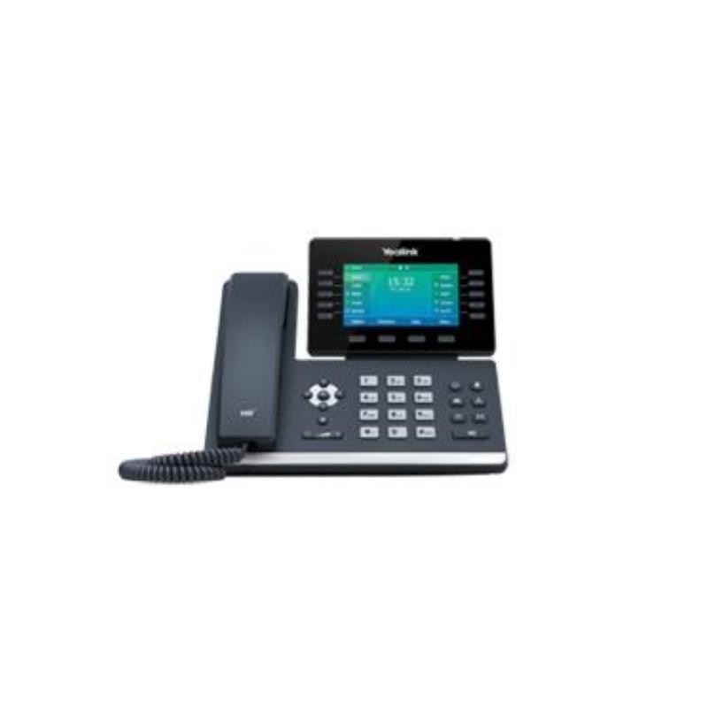 YEALINK SIP-T54W TELEFONO VOIP ANDROID BLUETOOTH WI-FI DISPLAY 4,3 USB SUPPORTO CUFFIE WIRELESS 16 LINEE