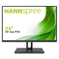 HANNSPREE HP246PFB 24 LED FULL HD 16:9 60HZ 5MS CONTRASTO 1.000:1 VGA HDMI DISPLAYPORT ALTOPARLANTI INCORPORATI NERO
