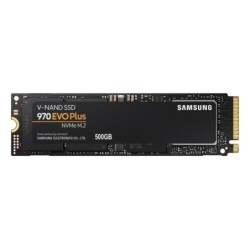 SAMSUNG MZ-V7S500BW HARD DISK SSD 500GB 970 EVO PLUS M.2 NVME NERO/ARANCIONE