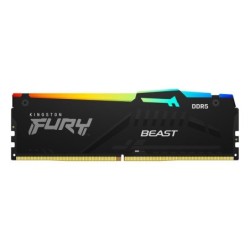 KINGSTON FURY BEAST RGB MEMORIA RAM 1X16GB 6.000 MHZ TECNOLOGIA DDR5 TIPOLOGIA DIMM CL36 EXPO BLACK