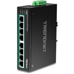 8-PORT IND.FAST ETH POE+...