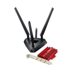 ASUS PCE-AC68 SCHEDA DI RETE PCI-EX WIRELESS AC DUAL BAND 1300/600 MBPS 2.4GHZ /5GHZ DUALBAND 3 ANTENNE ESTERNE