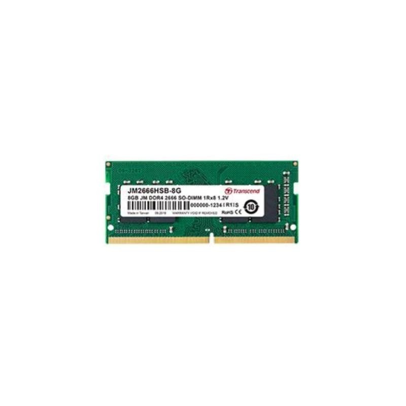 TRANSCEND JM2666HSE-32G MEMORIA RAM 32GB 2.666MHZ TIPOLOGIA SO-DIMM TECNOLOGIA DDR4