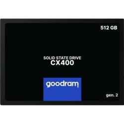 GOODRAM CX400 GEN.2 2.5 SSD 512GB SERIAL ATA III 3D TLC NAND