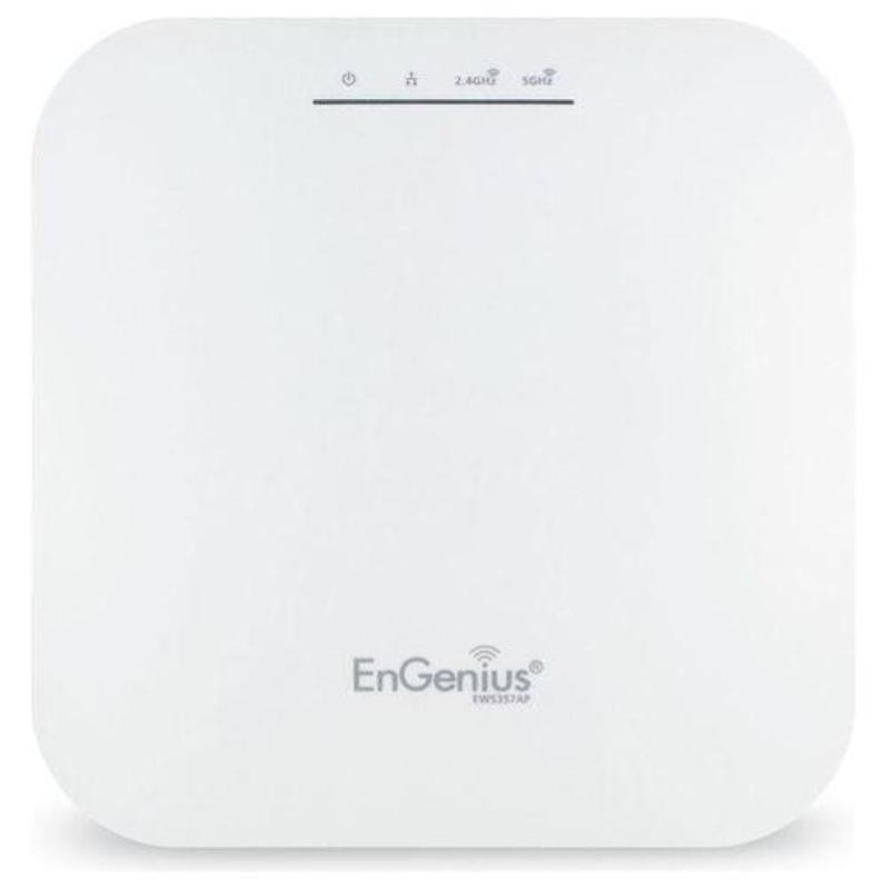 ENGENIUS EWS357AP ACCESS POINT MANAGED INDOOR DUAL BAND 11AX 574+1200MBPS 2T2R GBE POE.AF 4X3DBI IA