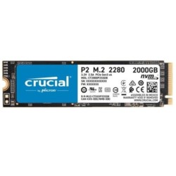 CRUCIAL P2 SSD 2.000GB M.2 2280 NVME PCI EXPRESS 3.0