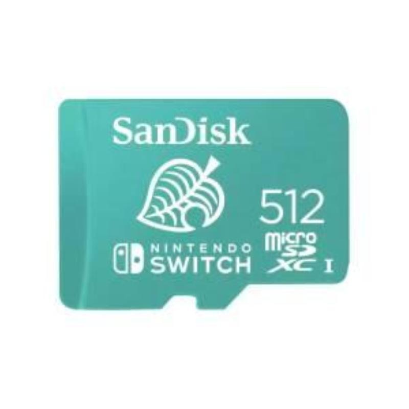 SWITCH MICRO SDXC SANDISK 512GB FOR NINTENDO SWITCH