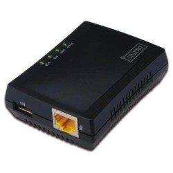 DIGITUS NETWORK PRINT SERVER MULTIFUNZIONE USB 2.0 - RETE RJ45
