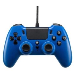 QUBICK GAMEPAD WIRED CONTROLLER PLAYSTATION 4 BLUE