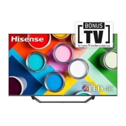 HISENSE 50A7GQ - 50 SMART TV QLED 4K - DOLBY ATMOS - HDR DOLBY VISION - CONTROLLO VOCALE - BLACK - IT