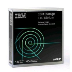 IBM ULTRIUM LTO 9 DATA CARTRIDGE 18.000GB NATIVI 45.000GB COMPRESSI