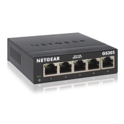 NETGEAR GS305-300PES SWITCH DI RETE NON GESTITO L2 GIGABIT ETHERNET 10/100/1000 NERO
