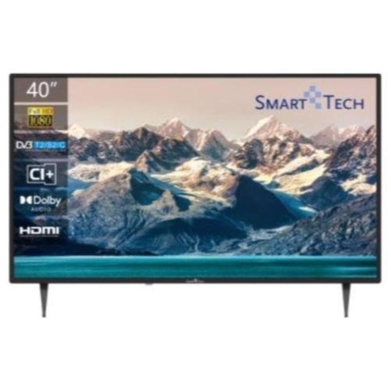 SMART TECH 40FN10T2 TV LED 40" WIDE DVB-T2/S2 FULL HD NERO