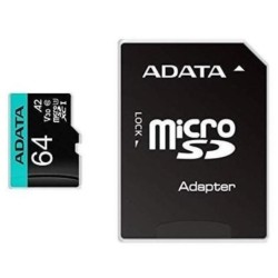 ADATA V30S A2 PREMIER PRO MICRO SD XC 64GB CLASSE 10