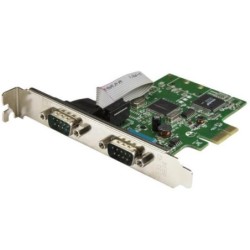 STARTECH - COMP. CARDS AND ADATTATORES 2-PORT PCI EXPRESS SERIAL CARD W/16C1050 UART-RS232 SERIAL CARD