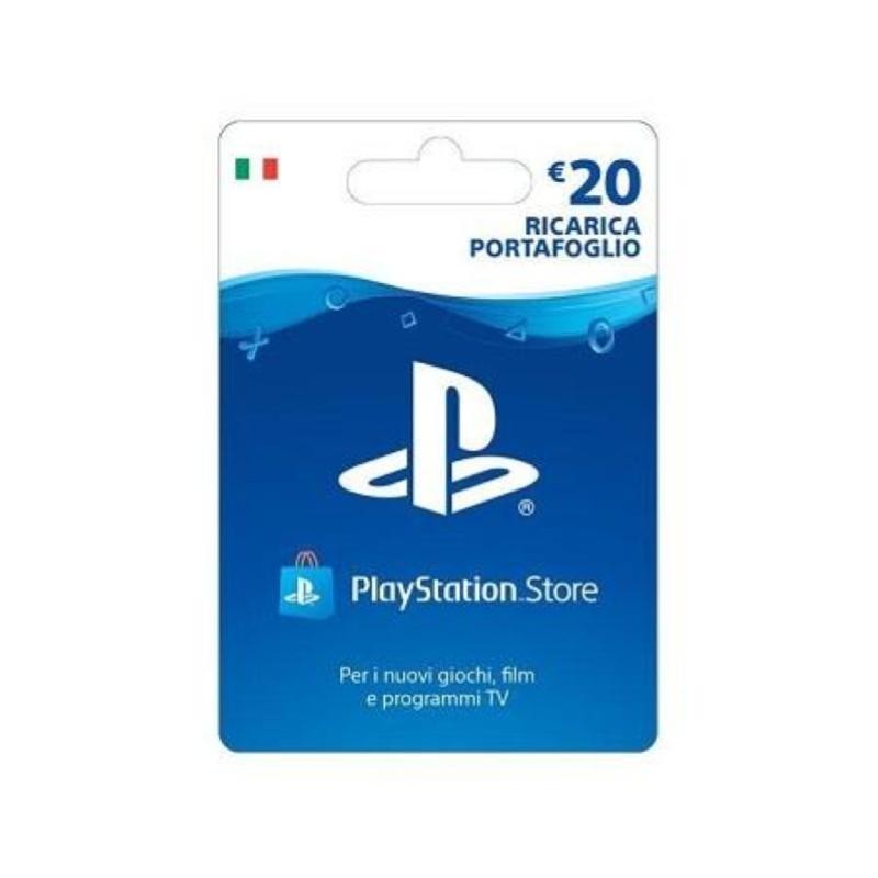 SONY COMPUTER ENT PLAYSTATION LIVE CARD HANG RICARICA 20?