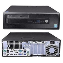 HP PC ELITE 800 G1 SFF INTEL CORE I5-4590 8GB 500GB WINDOWS 7 PRO COA - RICONDIZIONATO - GAR. 12 MESI